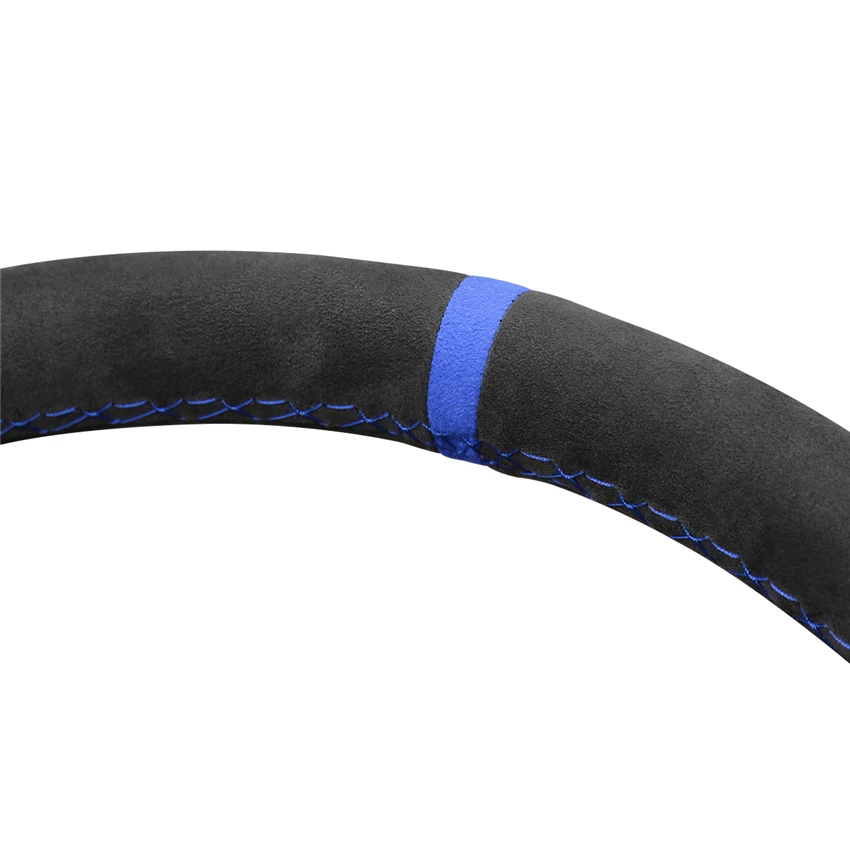 MEWANT For  Mitsubishi Lancer Evolution EVO IX 9 VIII 8 VII 7 Steering Wheel Cover Sewing By Yourself Steering Wheel Logo Custom