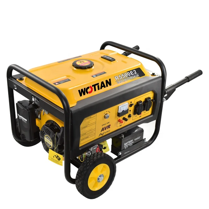 Small 220v no noise removable single cylinder ohv 2.8kw unleaded gasoline generator for outdoor