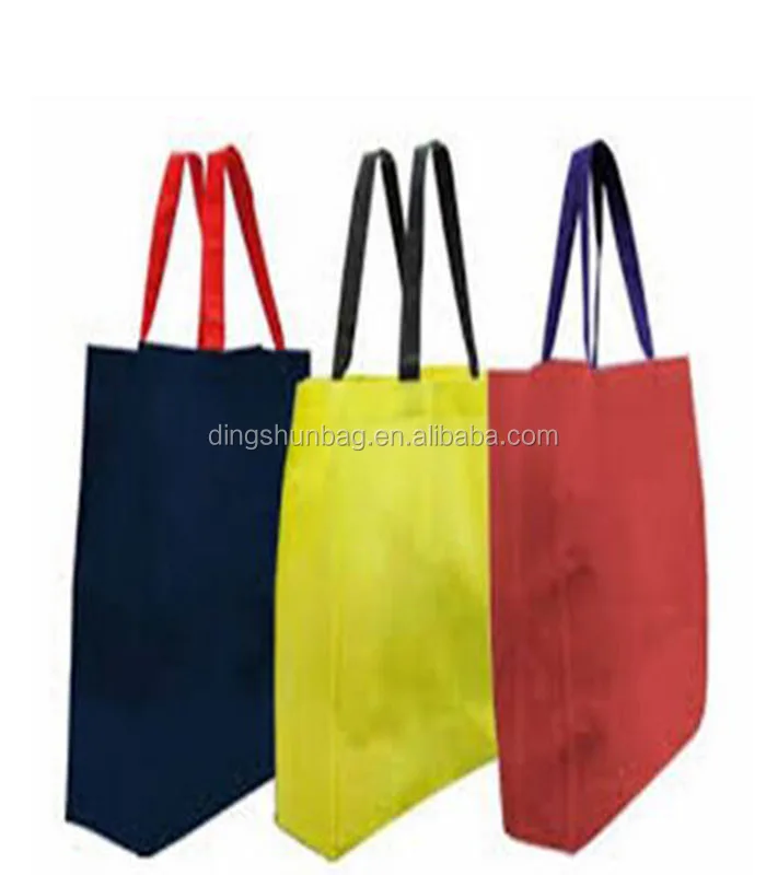 Wholesale Custom Printed Eco Friendly Recycle Reusable Grocery Non Woven Fabric Tote Shopping Bags