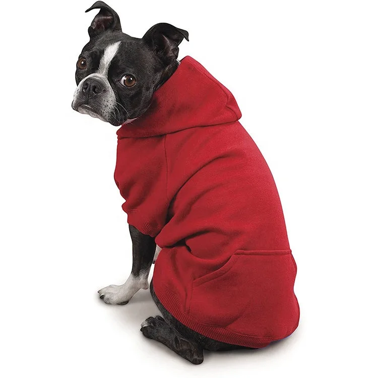 Hot Sale Color Matching Dog And Owner Clothes Custom Multi Color Comfortable Cotton Dogs Cloth Pet Clothes Blank Hoodie