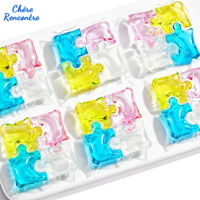 Organic Water Soluble Liquid Underwear Laundry Detergent Pods Capsules Eco-friendly Laundry Pods 4 In 1