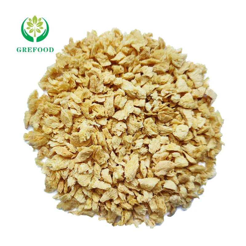 WholesaleTextured vegetable protein TVP low fat HALAL meat High Quality textured soy protein better sausage meat Bean Products