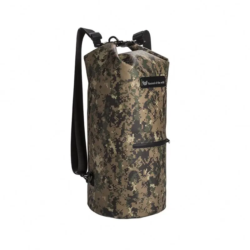 500D PVC Tarpaulin Waterproof Backpack Floating Dry Bag Recycled Waterproof Bbag for Kayak Hiking Fishing Boating