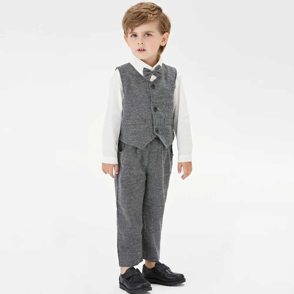  2021 New Arrived Gray Wedding Clothes for