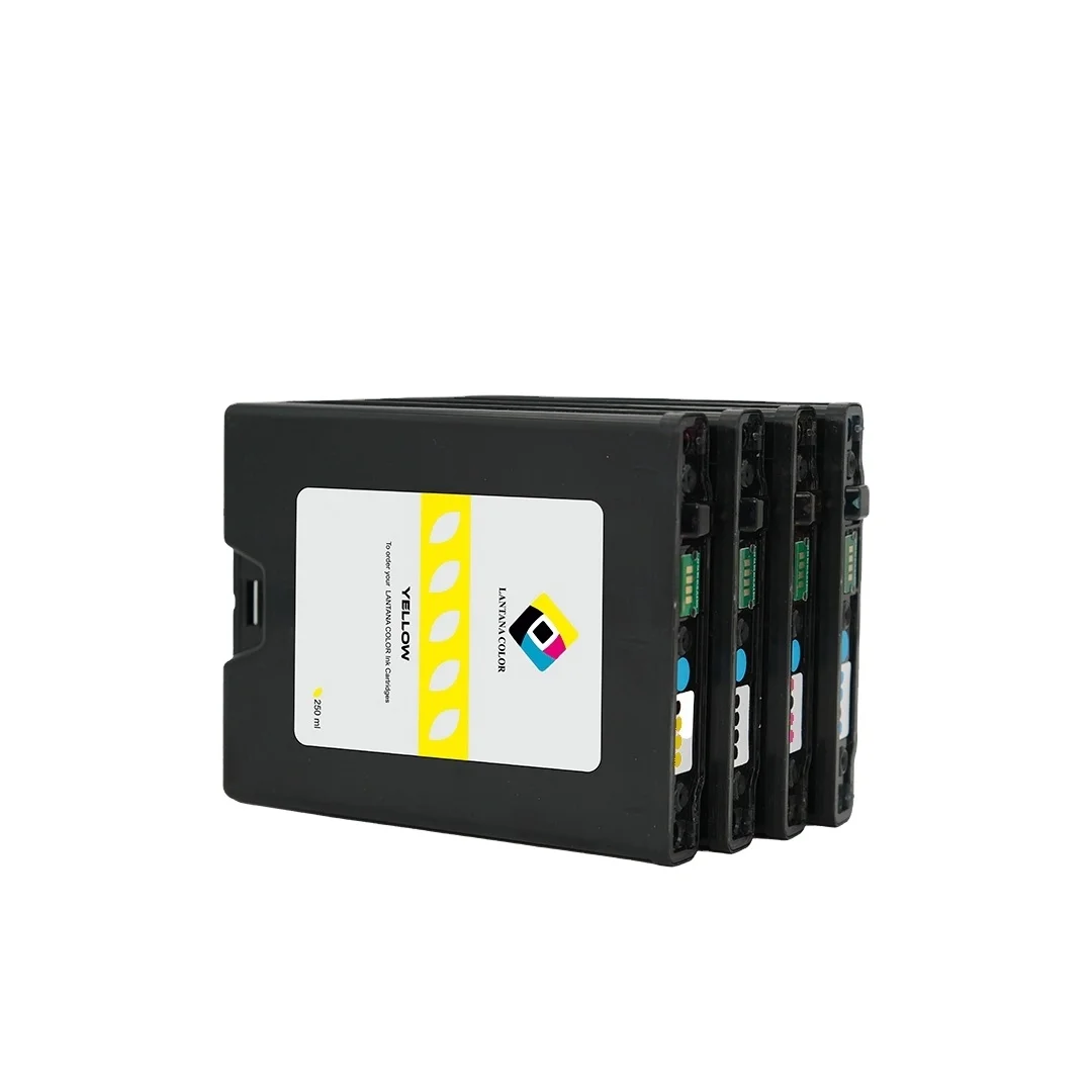 VIP COLOR VP700 LANTANA brandname high quality ink cartridge cmyk color  for VIP COLOR VP700 label printer with chip