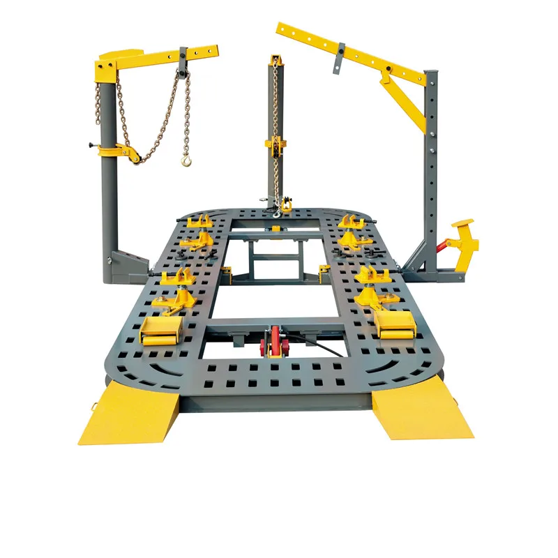 Car bench chassis straightener drawing machine/body maintenance equipment/body lining frame machining workshop