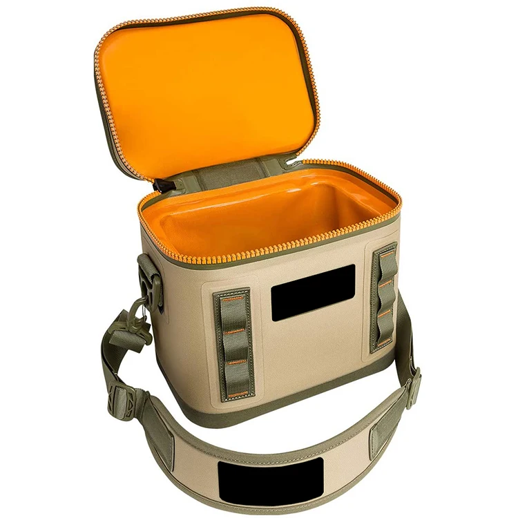 Leak Proof Zipper 30 can L cooler bags Closed-Cell Foam insulated bag cooler