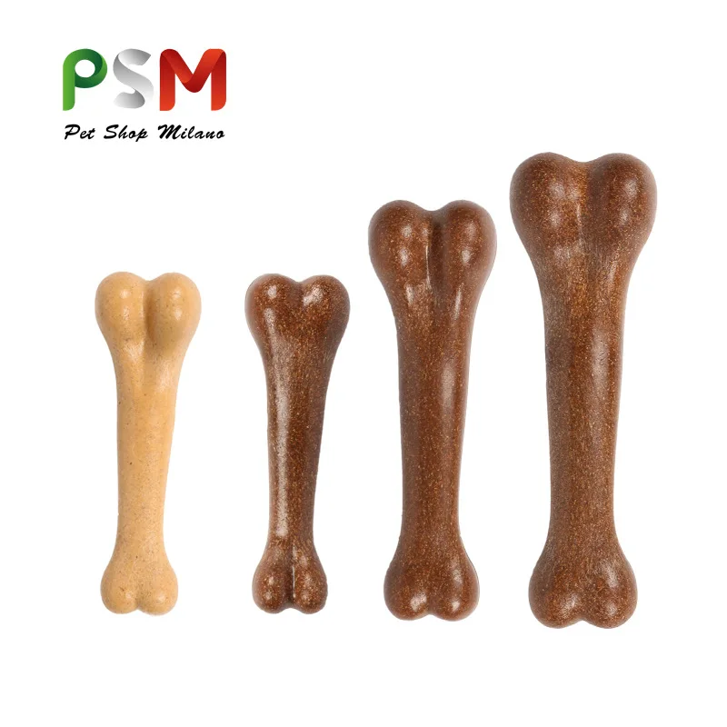 Bone beef flavor dog molar stick grinding teeth dog bite interactive training toy
