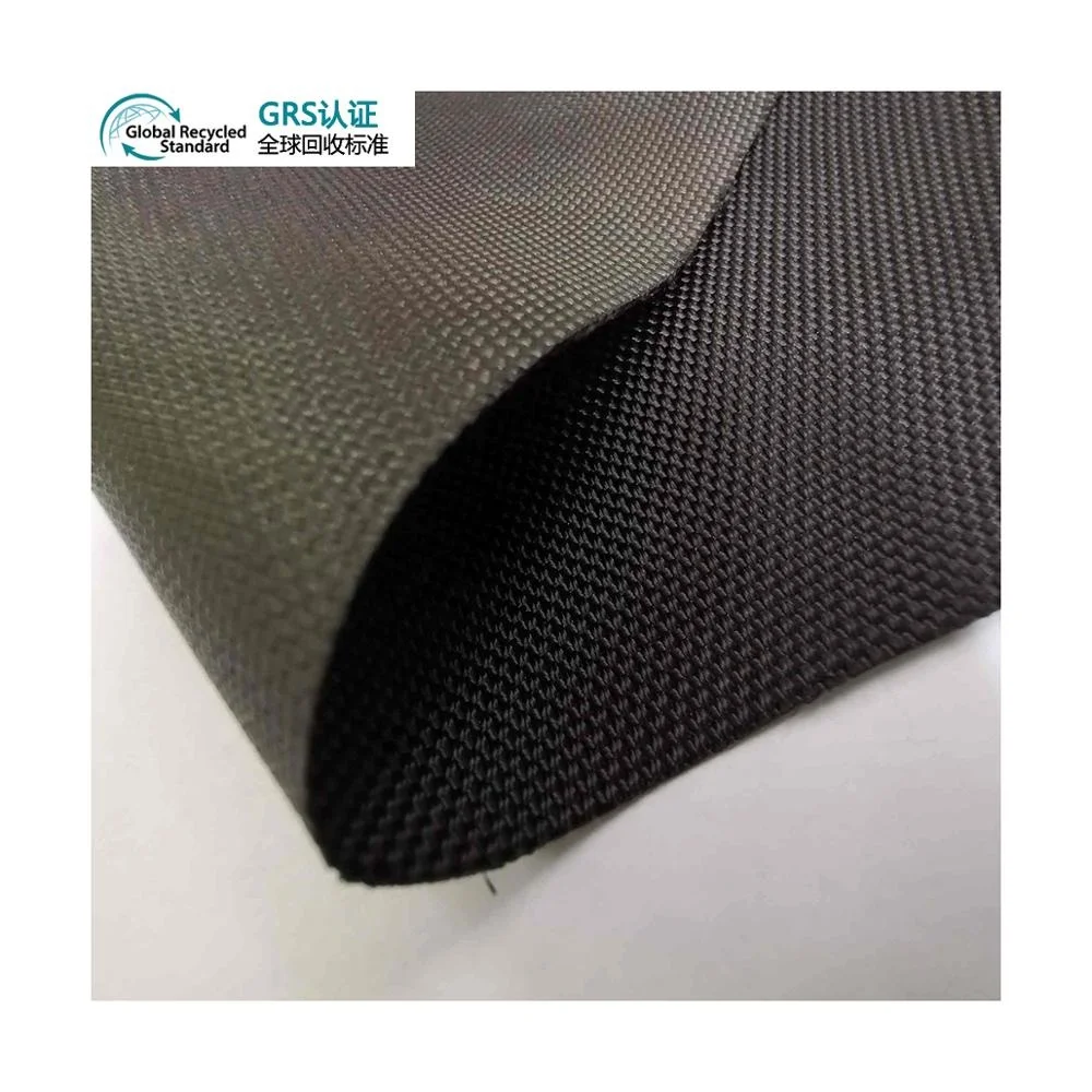 High quality grs recycle 1680D oxford fabric Rpet waterproof oxford polyester fabric for bags/camping tent