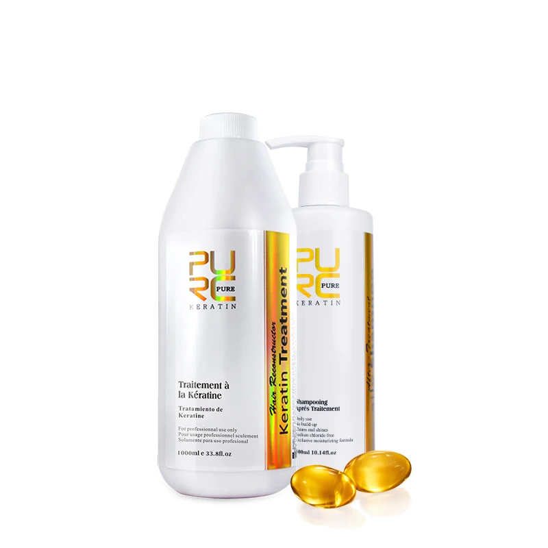 private label formaldehyde professional smoothing treatment brazilian pro tech collagen hair keratin repair protein treatment