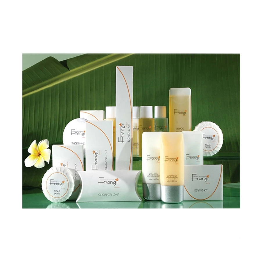 Properly designed wholesale cheap price hotel toiletries hampoo and soap hotel bathroom disposable kit