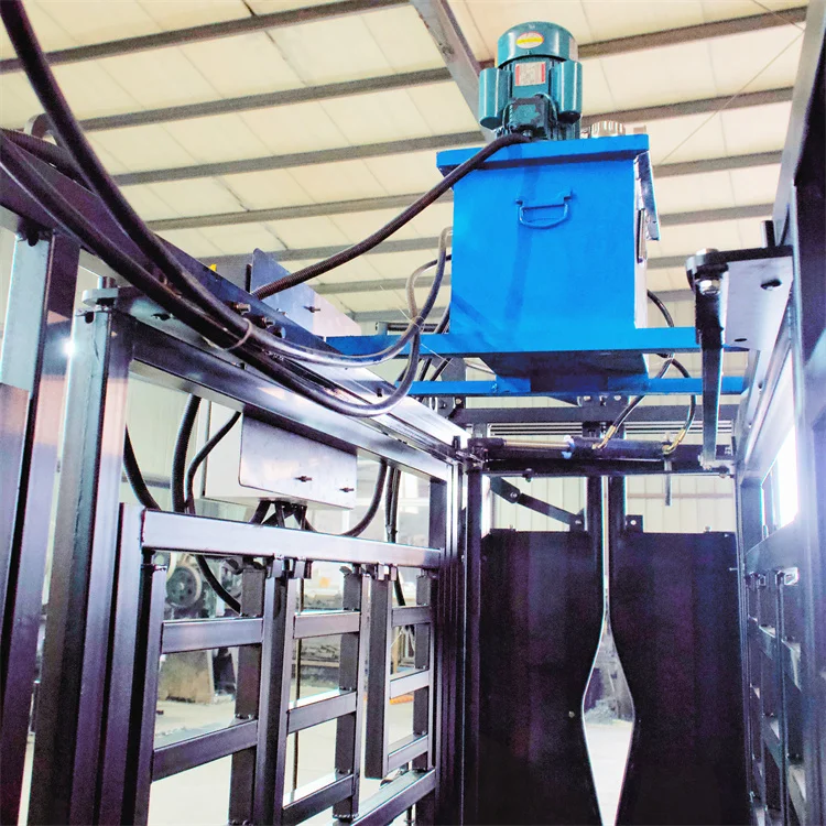 Livestock Equipment Cattle Crush Heavy Duty Automatic Hydraulic Crushed Cattle Bones