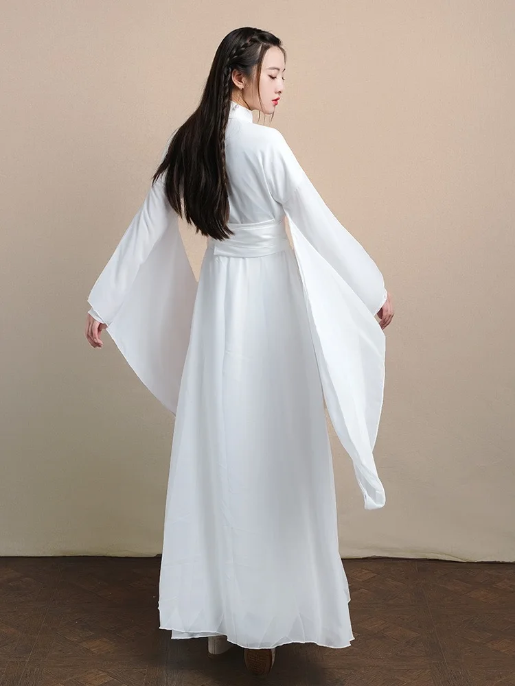 Chinese traditional costume hanfu Costume of ancient TV series Art photography Stage show Fairy clothing