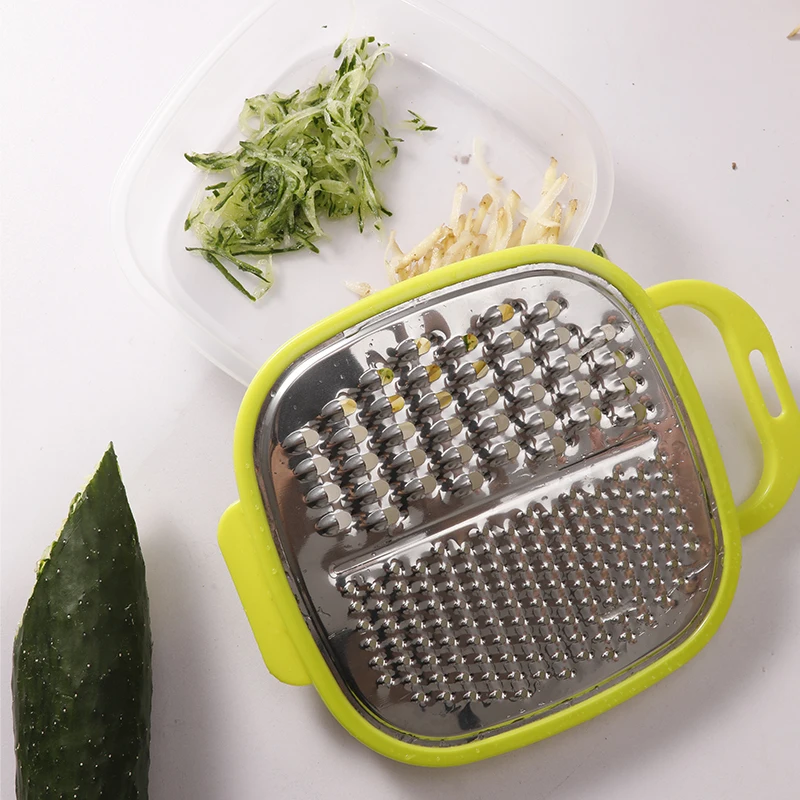 Multifunctional Box Grater Stainless Steel Kitchen Vegetable Tools Cheese Grater