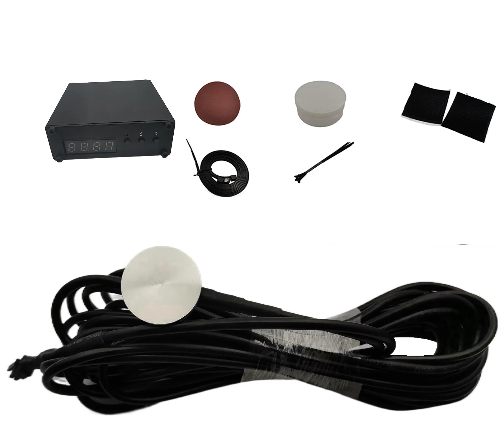 Wholesale No Drawing Hole Ultrasonic Sensor for Fuel Large Measuring Range Ultrasonic Oil Level Sensor