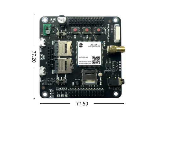 4G Cat1 LTE full Netcom ультра-Маленький Пакет модуль вторичного развития Air724UG
