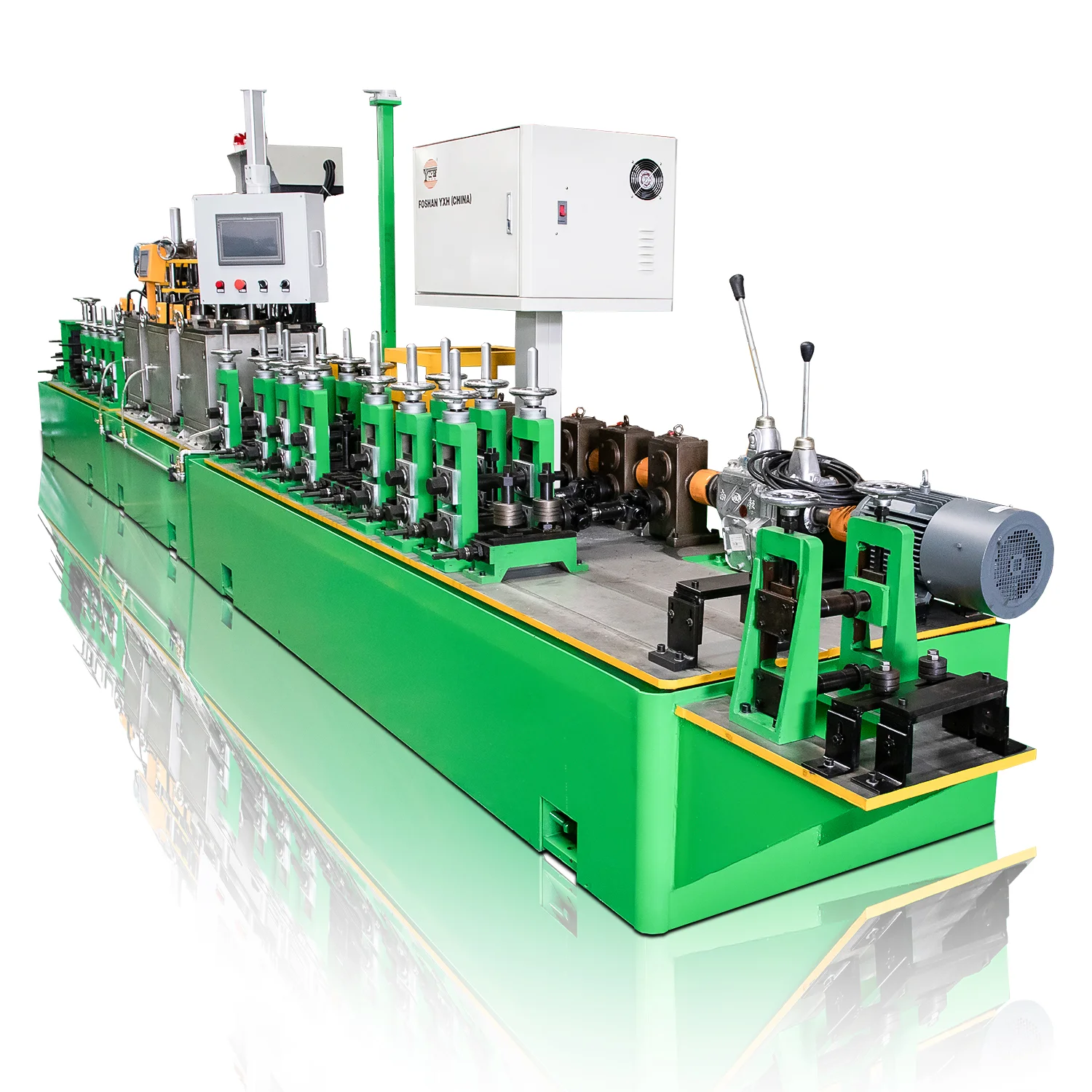 ss pipe making machinery Carbon Steel Round copper pipe making machine/profile pipe making machine