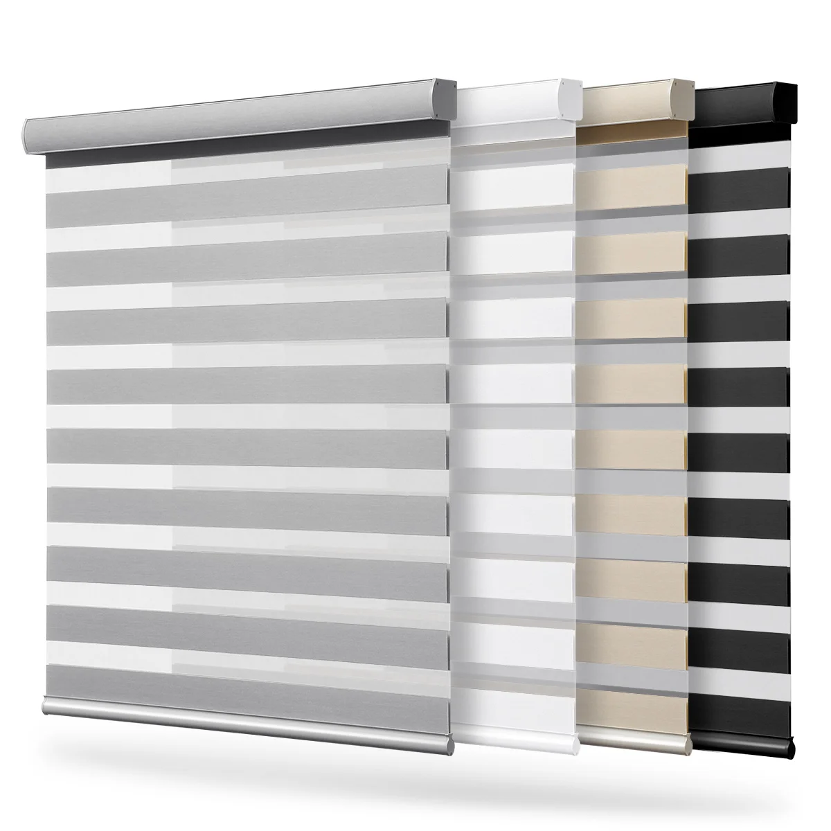 Custom Window Shades Classical Customized Manual Chain Control Blinds Smart Zebra Roller Window Blinds Curtains