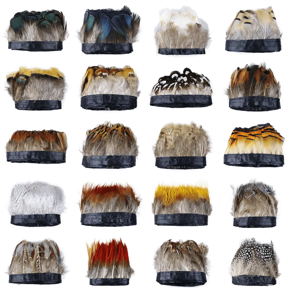 Multiple Style Pheasant Feathers Novelty Costumes Sewing Fabric 3-8cm Pheasant Feather Trim Handmade Crafts
