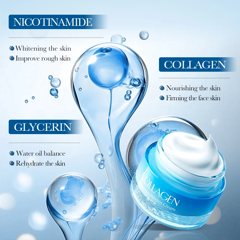 FAYANKOU Private Label cosmetics Moisturizing Collagen Whitening Face Cream Lotion