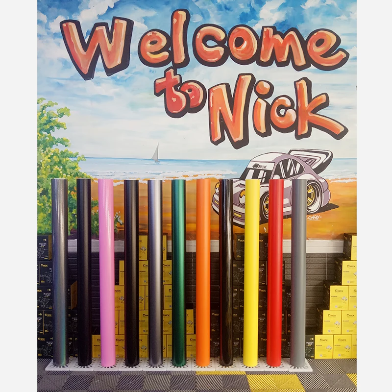 High Quality Car Vinyl Wrap Car Films Full Body Sticker 1.52*18 meters Romanee Red Free Sample Film