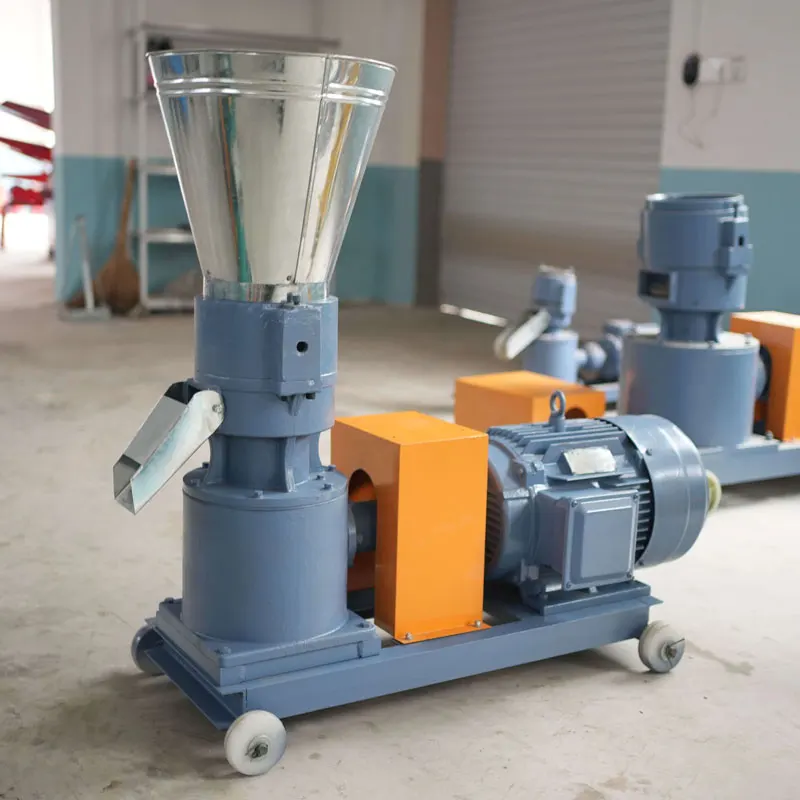 Household Breeding of Small Crop Straw Rabbit Poultry Feed Pellet Mill Pelletizer Machine