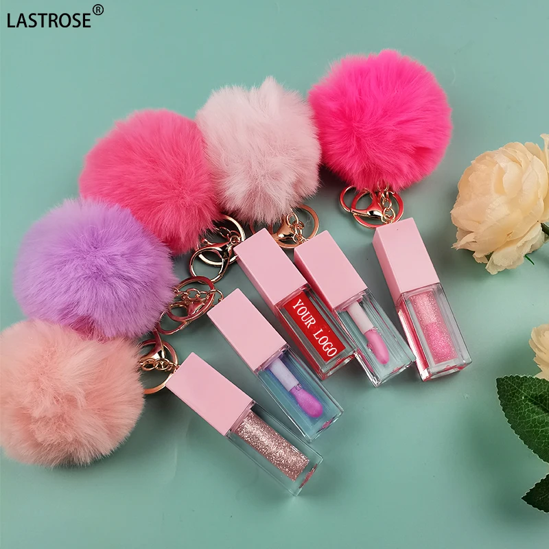 vegan color changing clear glossy lipgloss make up lip plumper gloss plumping wholesale makeup lip balm tint lip oil keychain