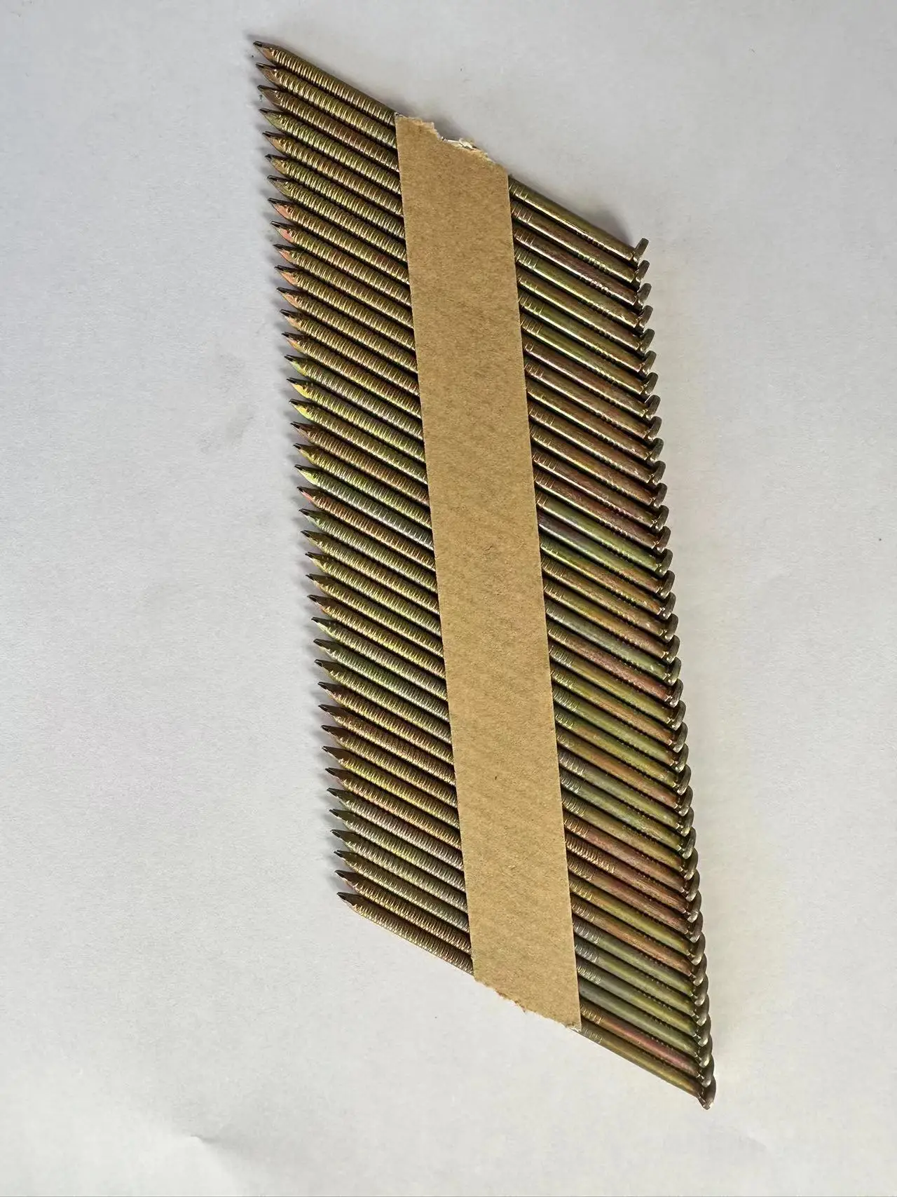 34 Degree Offset Round Head 0.113 Inch Galvanized Paper Strip Nails Paper tape collated