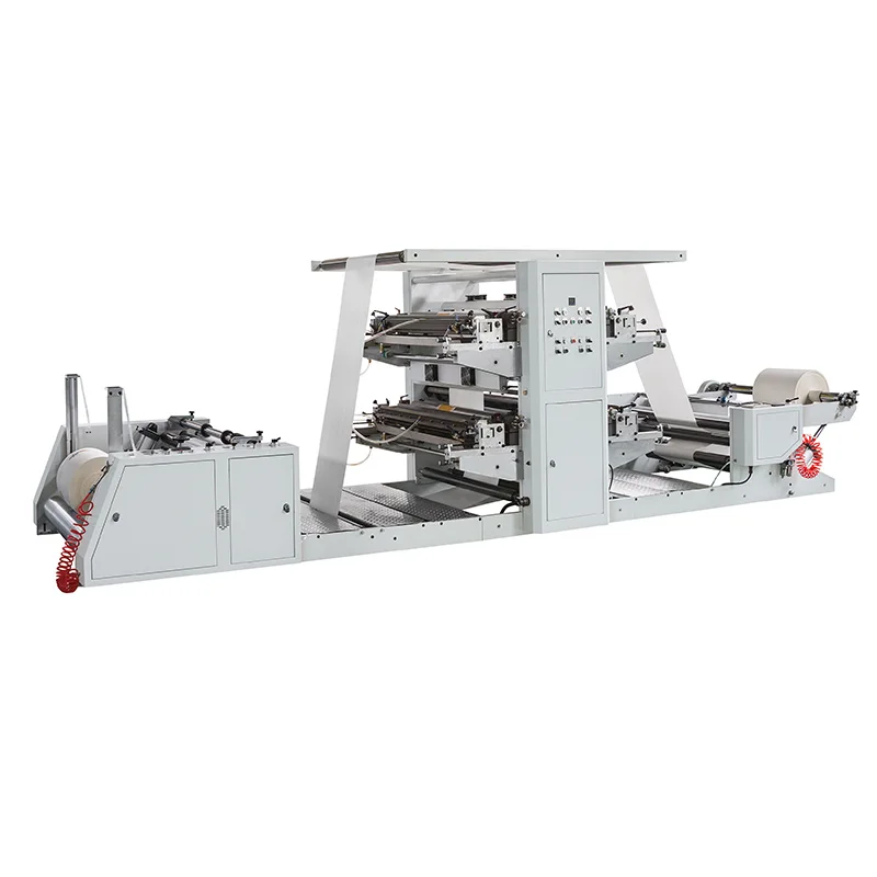 Low Price and efficiency LST-21400 2 color Flexo Flexible letterpress printing machine from China.