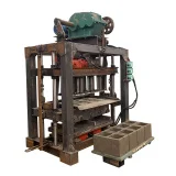 Small portable mobile solid cement limestone clay brick small hollow brick making machine cheap