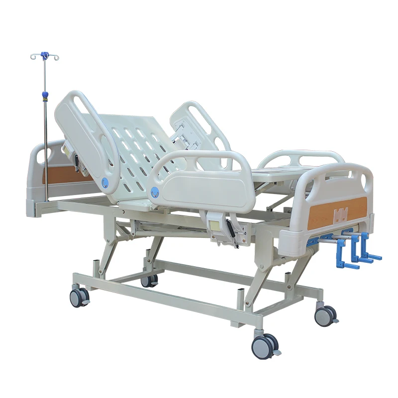 Cheap Price Patient ABS Side Rail 3 Cranks Hospital Bed  For Sale