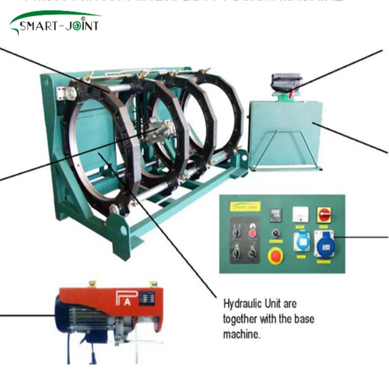 
FM450 450mm hot product hydraulic butt fusion machine 