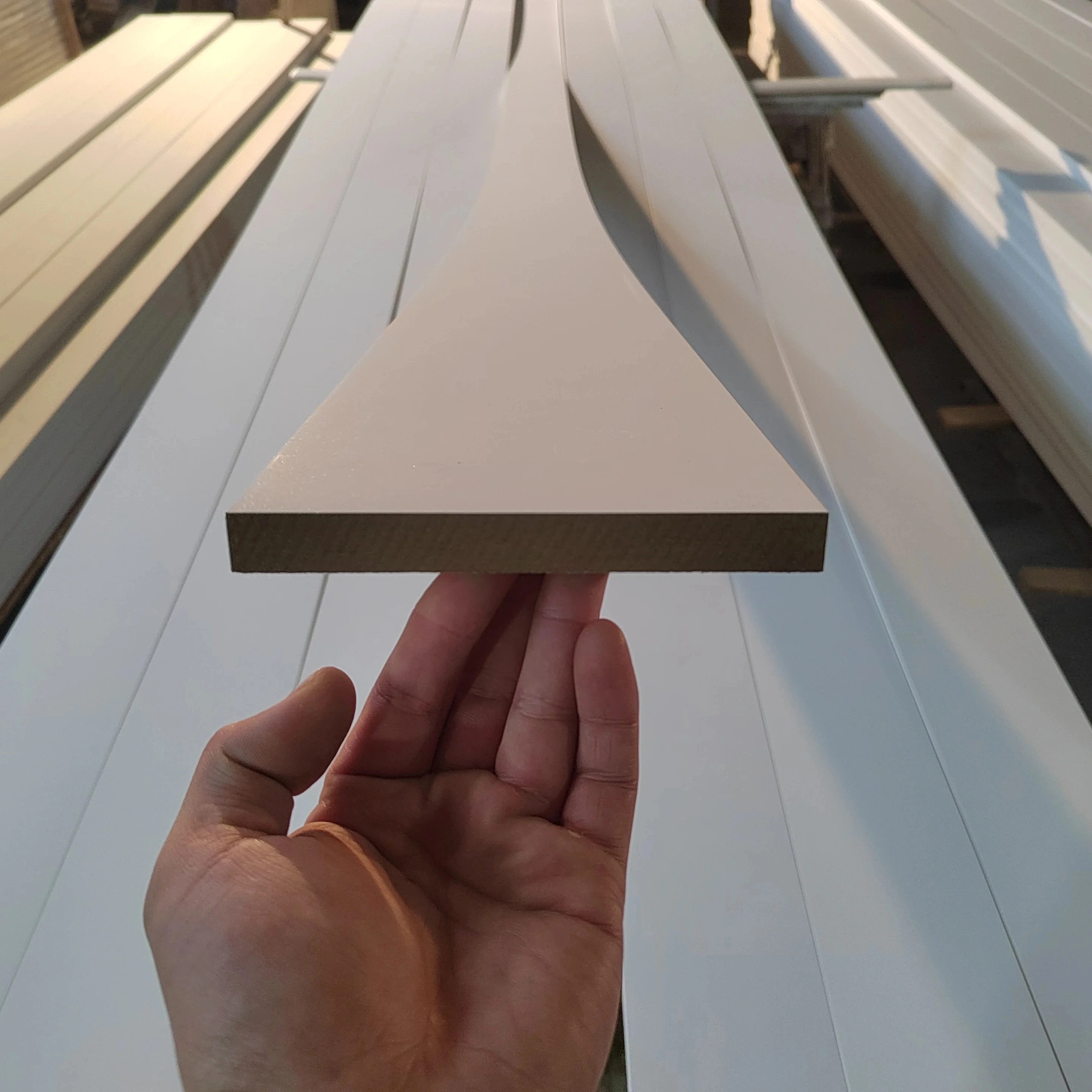 Pre-Primed MDF Square Board Moulding  S4S Boards
