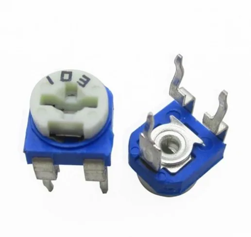 RM065 RM-065 100 200 500 1K 2K 5K 10K 20K 50K 100K 200K 500K 1M ohm Trimpot Trimmer Potentiometer variable resistor