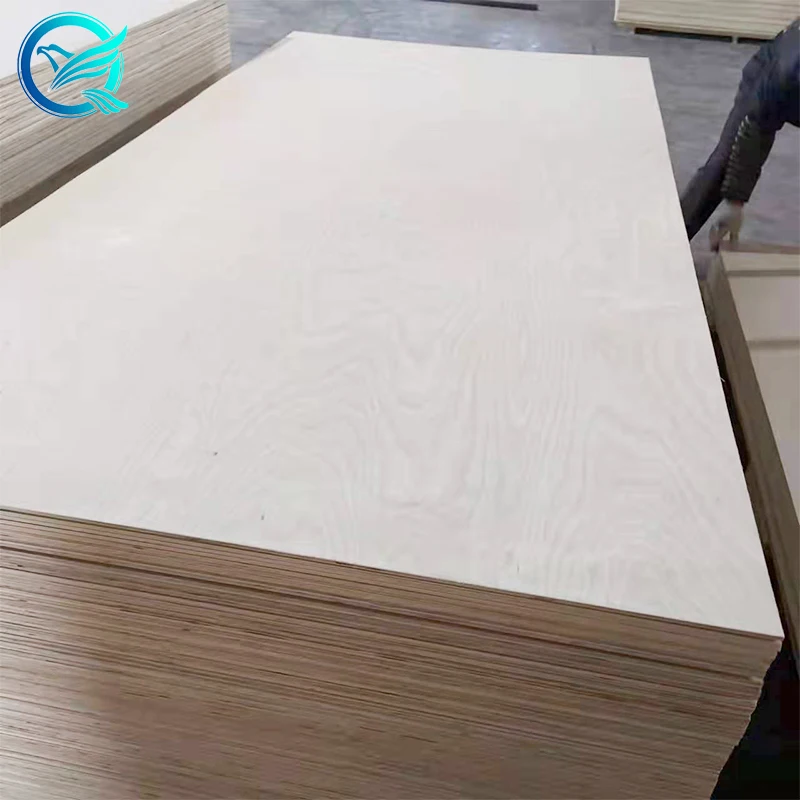 5mm flexible poplar plywood / flexi bendable plywood sheets for furniture and laser cut