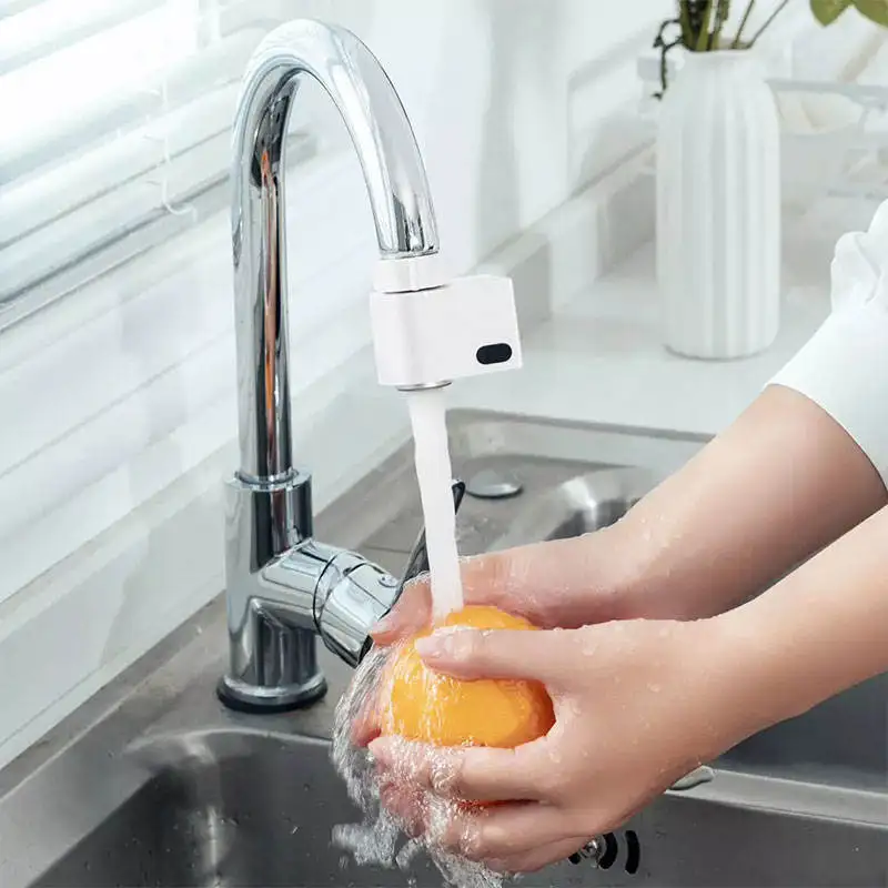 Xiaoda Smart Sensor Faucet Automatic Water Saver Tap Infrared Dual Sensors Automatic Kitchen Inductive IPX6 Waterproof Faucet