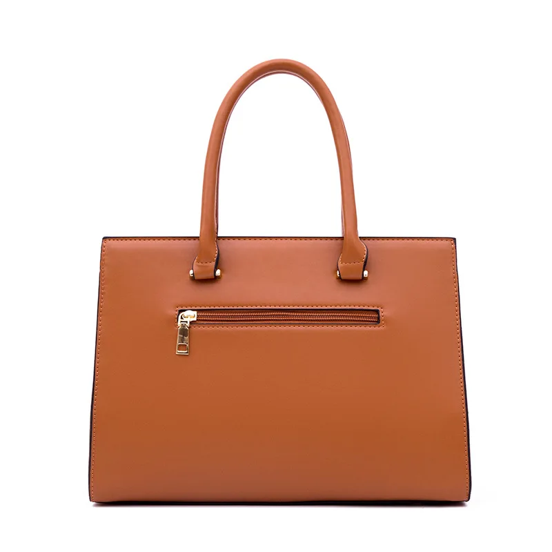 luxury 3 in 1 ladies purses handbags 2024 designer new fashion vintage  PU leather women elegant hand shoulder tote bags set