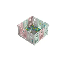 New Arrival Foldable Indoor Plastic Fences for Kids Children Slide for sale Baby Safety Playpen