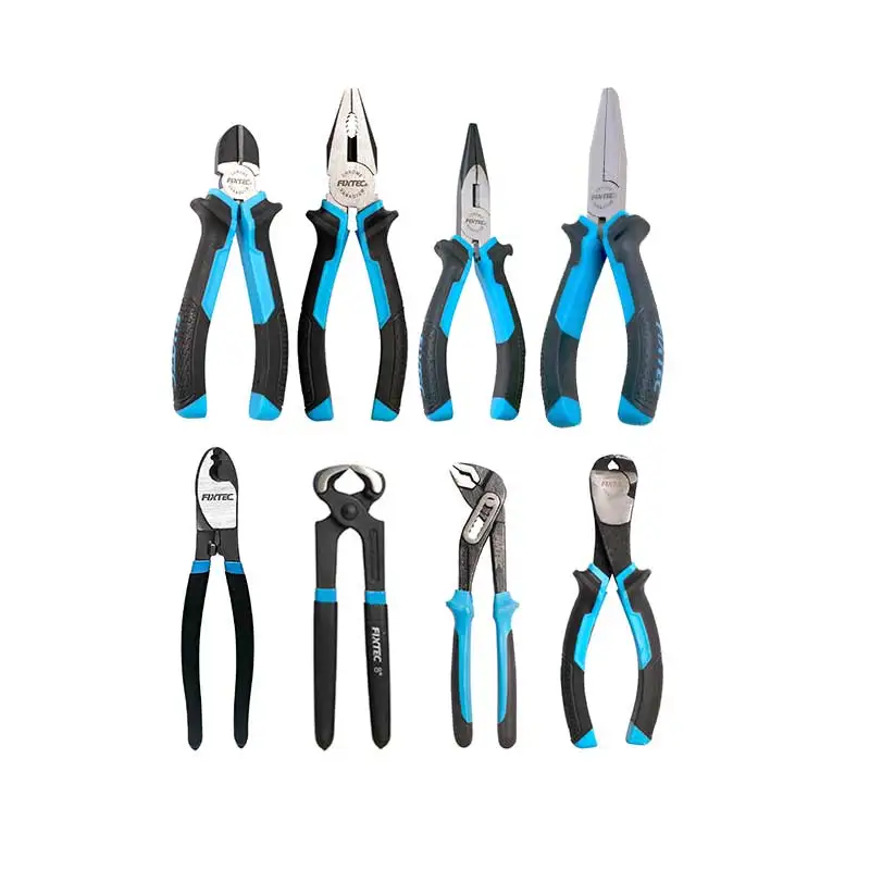 FIXTEC Factory Wholesale Hand Tools CRV Pliers Professional Cutting Pliers Multifunctional Fishing Pliers