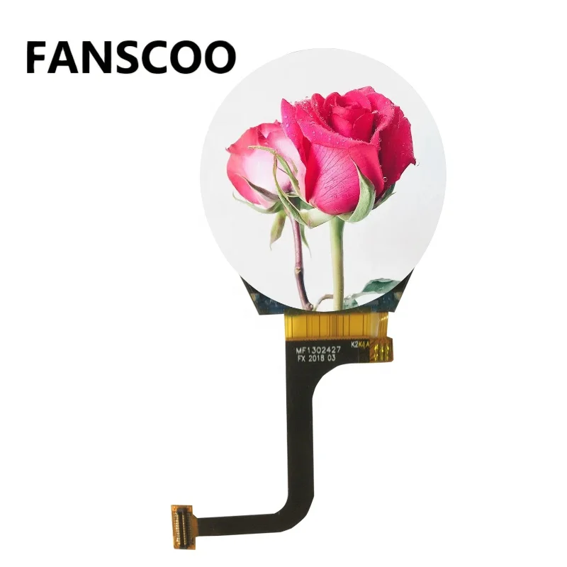 1080P 5 Inch Round Screen Circle Screen Roundness Circular Mipi Dsi Interface Round Lcd Display Screen Module