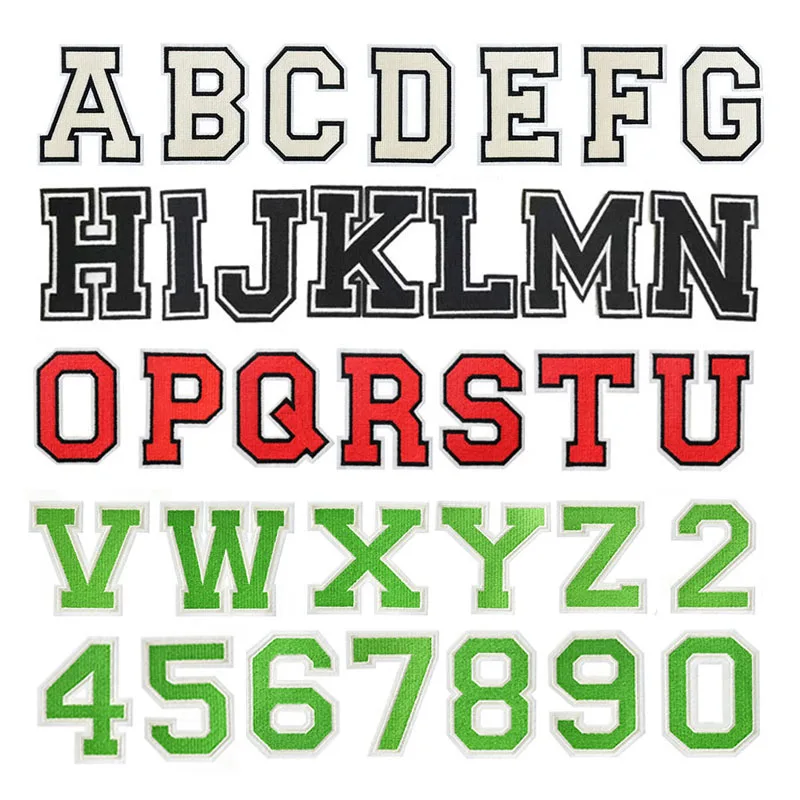 Модные нашивки для A-Z 8 см