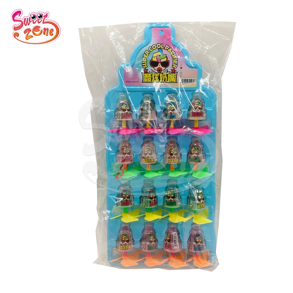 Wholesale oem plastic windmill shape nipple hard candy
