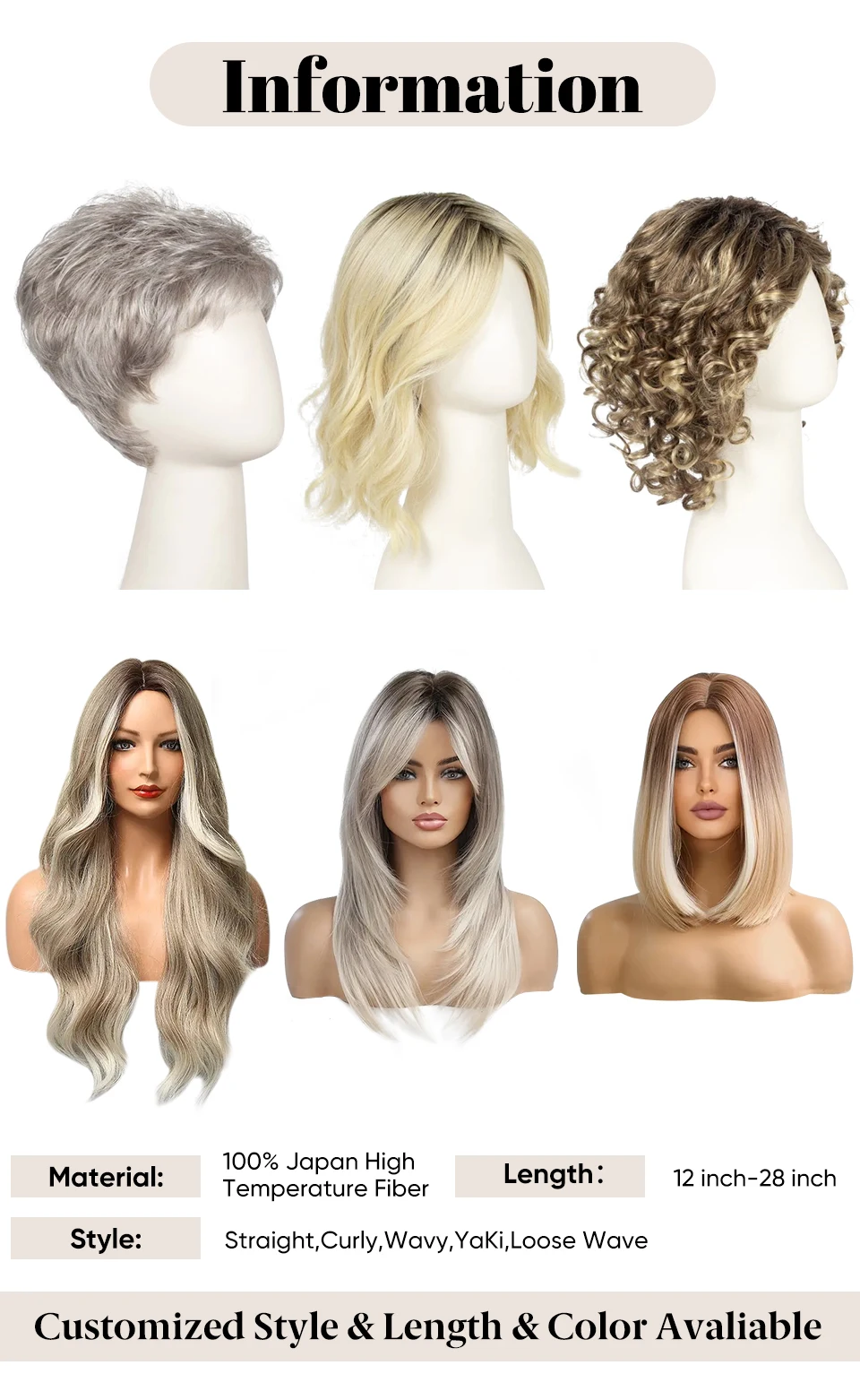 Wholesale Wigs Fashion Butterfly Haircut Wigs Long Curly Wavy Middle Part Layered Synthetic Fiber Hair Wigs For Women