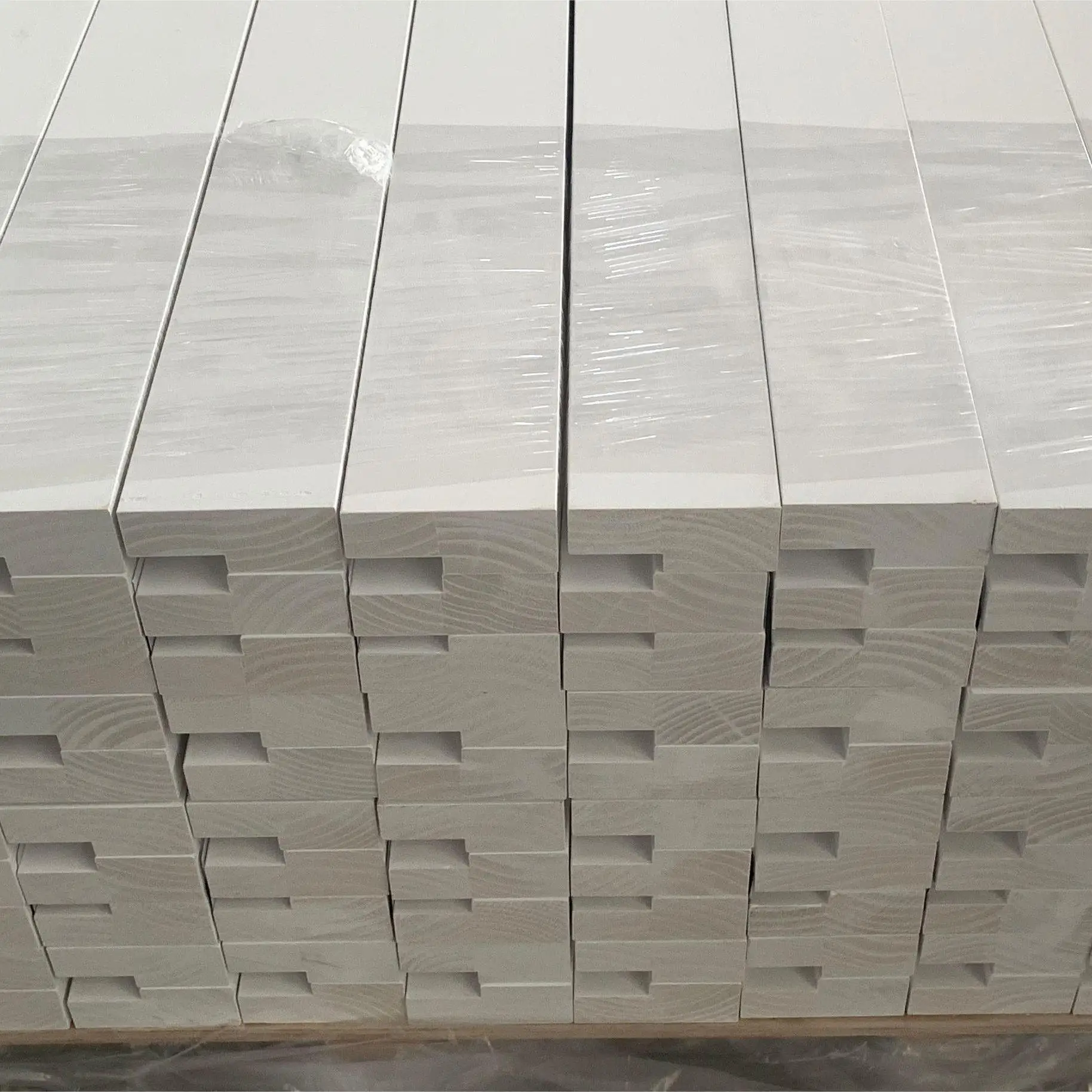 Wood Moulding White Primed Radiata Pine Finger Jointed Single Rabbet Interior Door Jamb