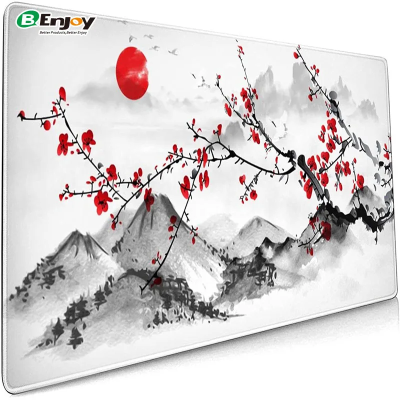 Amazon Hot Selling Custom Printing Extended  Eco Friendly Durable Natural Rubber Gaming Playmat Desk  Mouse Pad