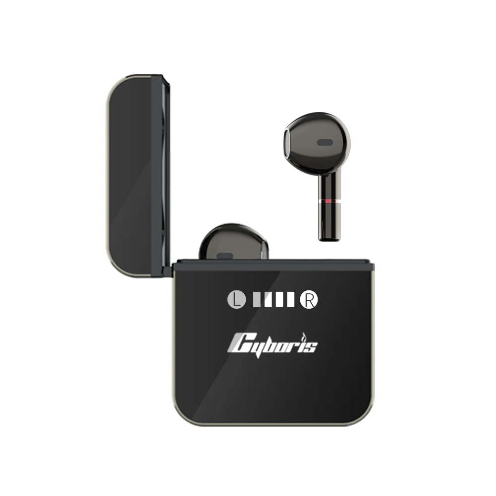 Free Shipping Dropshipping Cyboris T18 Metal TWS Blue tooth Headphones Wireless Earbuds CSR Earphone Headphone