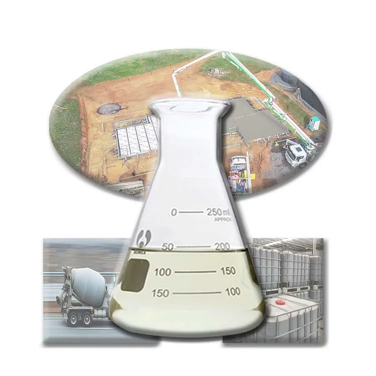 China Manufacturer High Performance Slump Retaining Admixture Polycarboxylate Superplasticizer PCE Liquid 50%