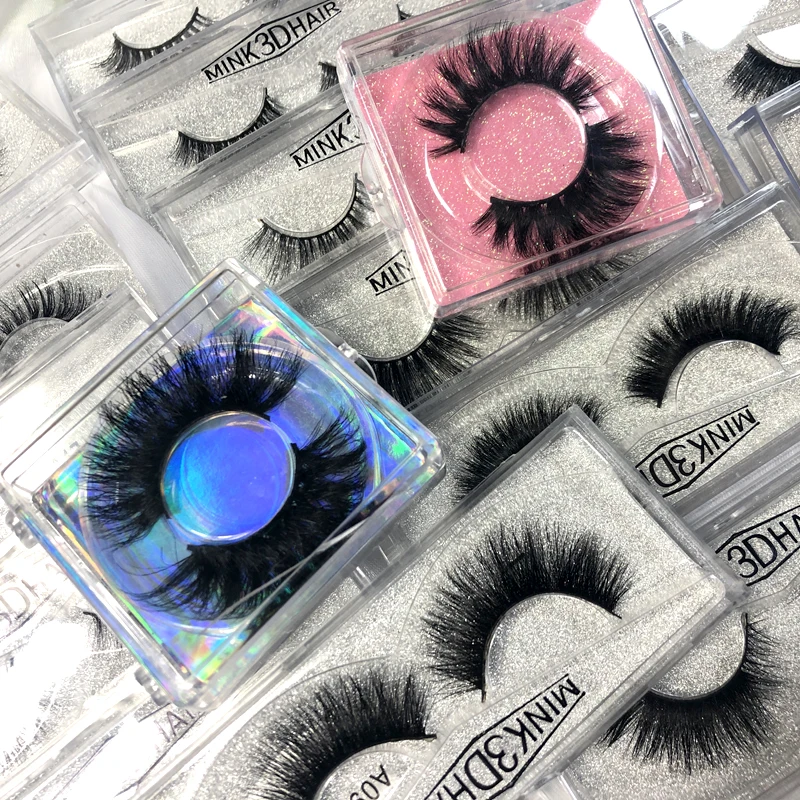 
Wholesale mink eye lashess,wispy fluffy 20mm 25mm faux mink lashes,bulk 3d 4d 6d mink false eyelashes 
