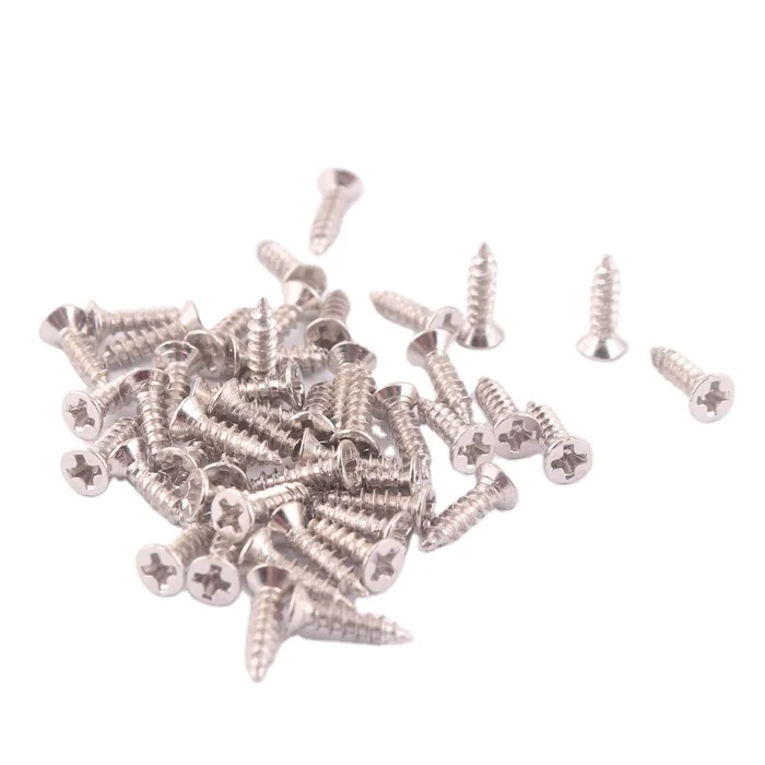 8mm small metal screws for wooden jewelry box hinge locks fastener
