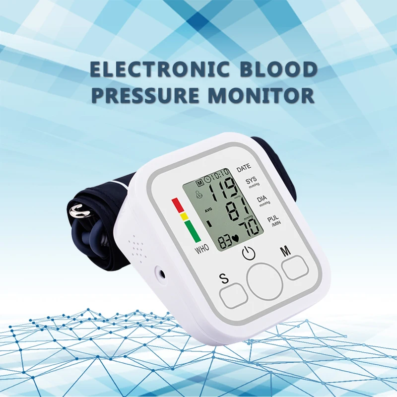 Hot Sells Household Wrist Type Digital Blood Pressure Monitor Sphygmomanometer Professional Manufacturer Blood Pressure Monito